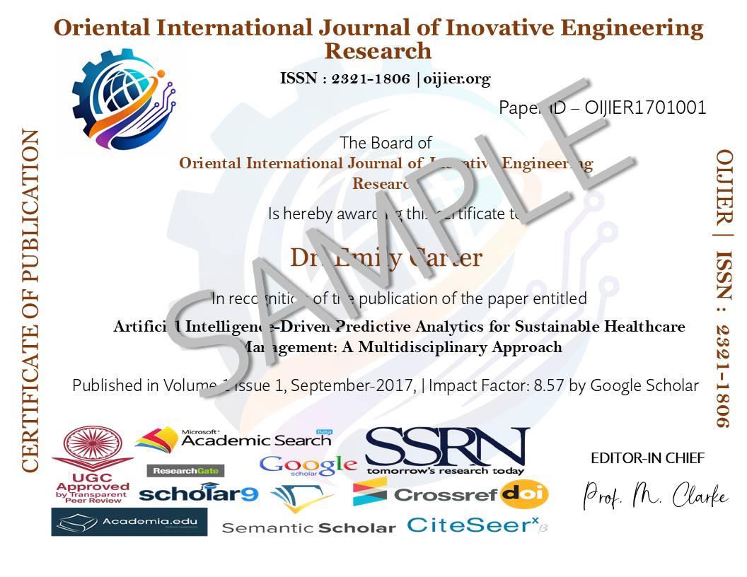 Sample Certificate